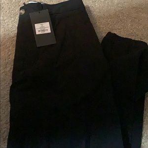MENS SIZE 30x32 BLACK KHAKIS BRAND NEW